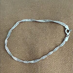 Sterling Silver Chain Bracelet